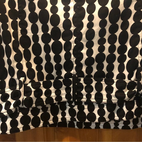 EUC Women’s FOCUS 2000 Black & White Polka Dot Jacket - Picture 9 of 10